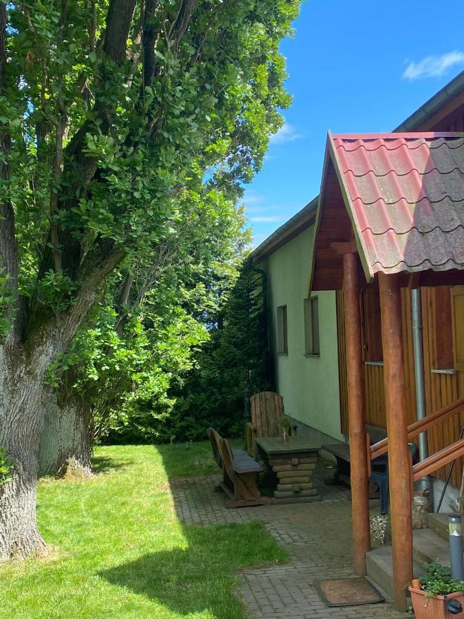 Jagdhaus Auf Dem Forsthof Mit Sauna Eckartsberga Екстер'єр фото